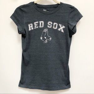 Navy Blue Red Sox Pedroia T-shirt
